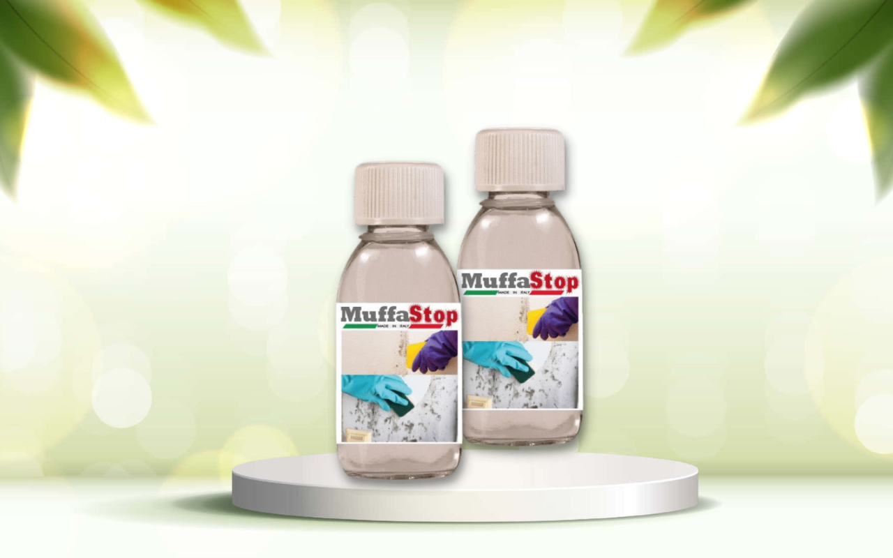 Elimina la muffa in pochi minuti: scopri Muffa Stop per interni ed esterni